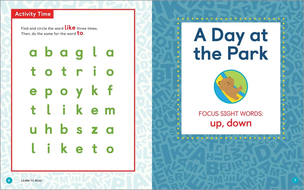 Learn to Read: Sight Words Storybook