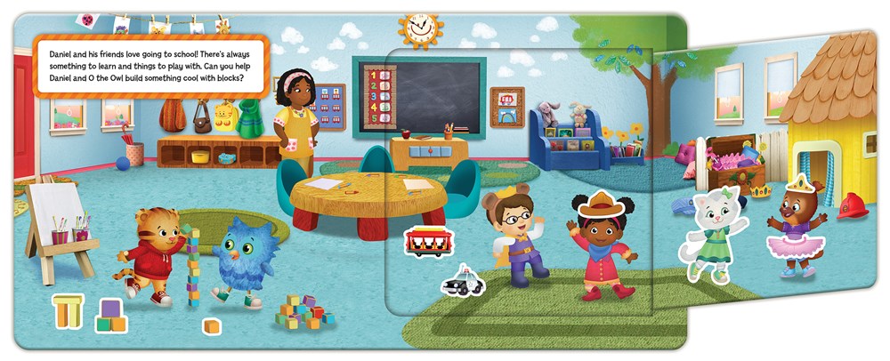 Daniel Tiger Fun with Daniel & Friends (Colorforms)