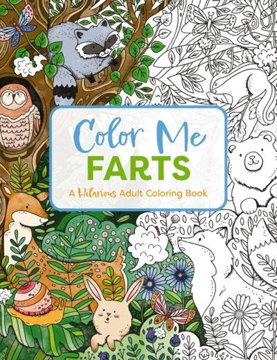 Color Me Farts: A Hilarious Adult Coloring Book – Spiralverse™