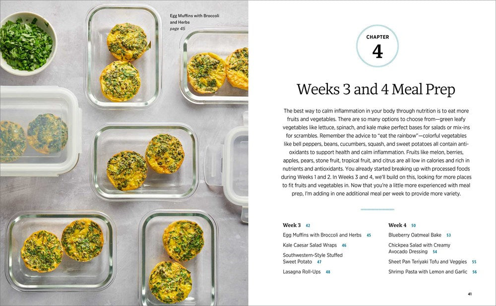 Anti-Inflammatory Diet Meal Prep