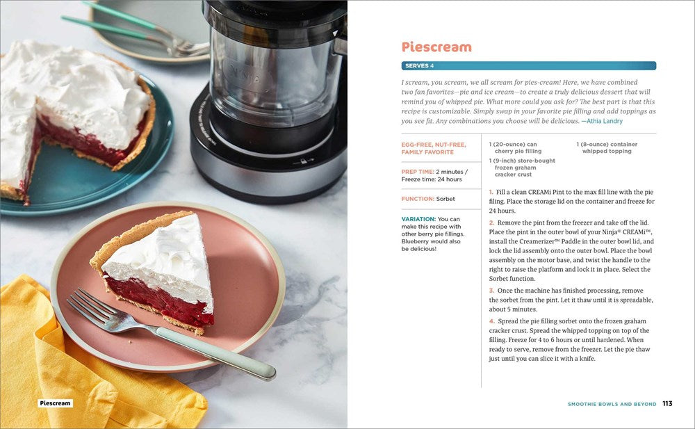 Ninja CREAMi Cookbook for Beginners
