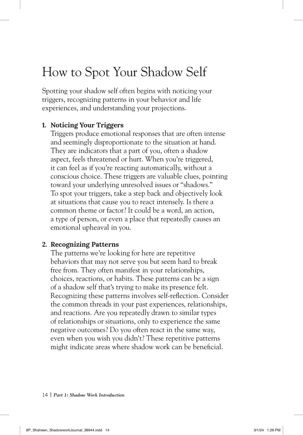 The Shadow Work Journal