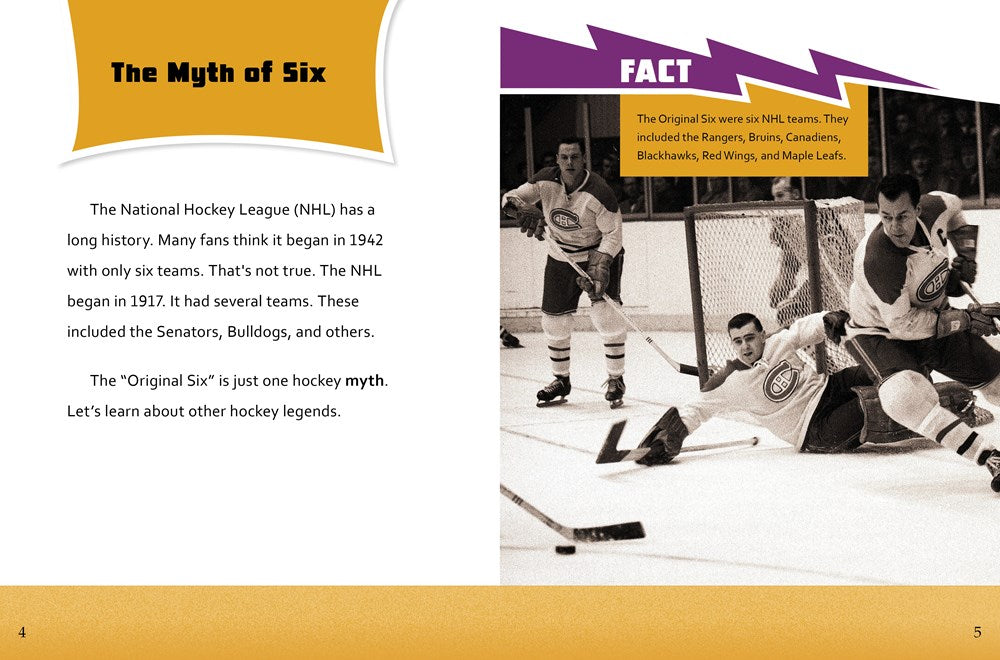 Hockey's Greatest Myths and Legends