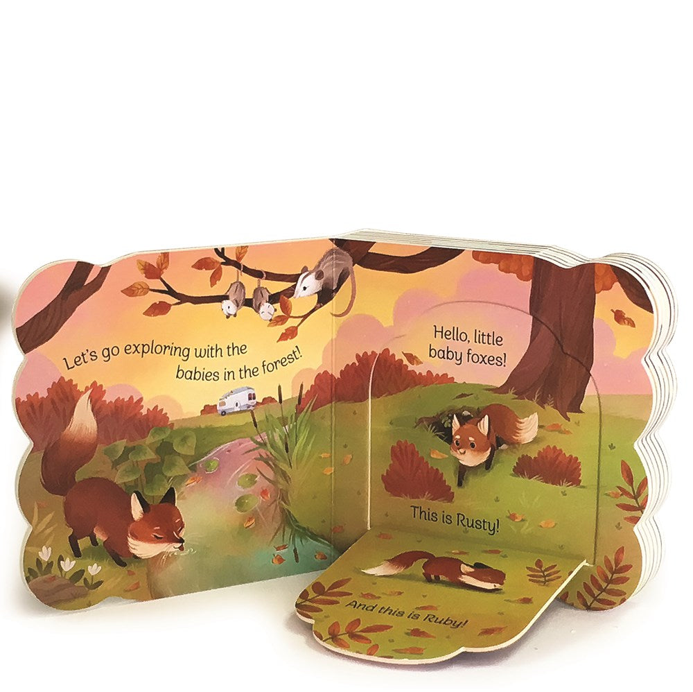 Babies in the Forest: Chunky Lift a Flap Board Book