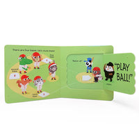 Let's Play Baseball: Chunky Lift-a-Flap Board Book