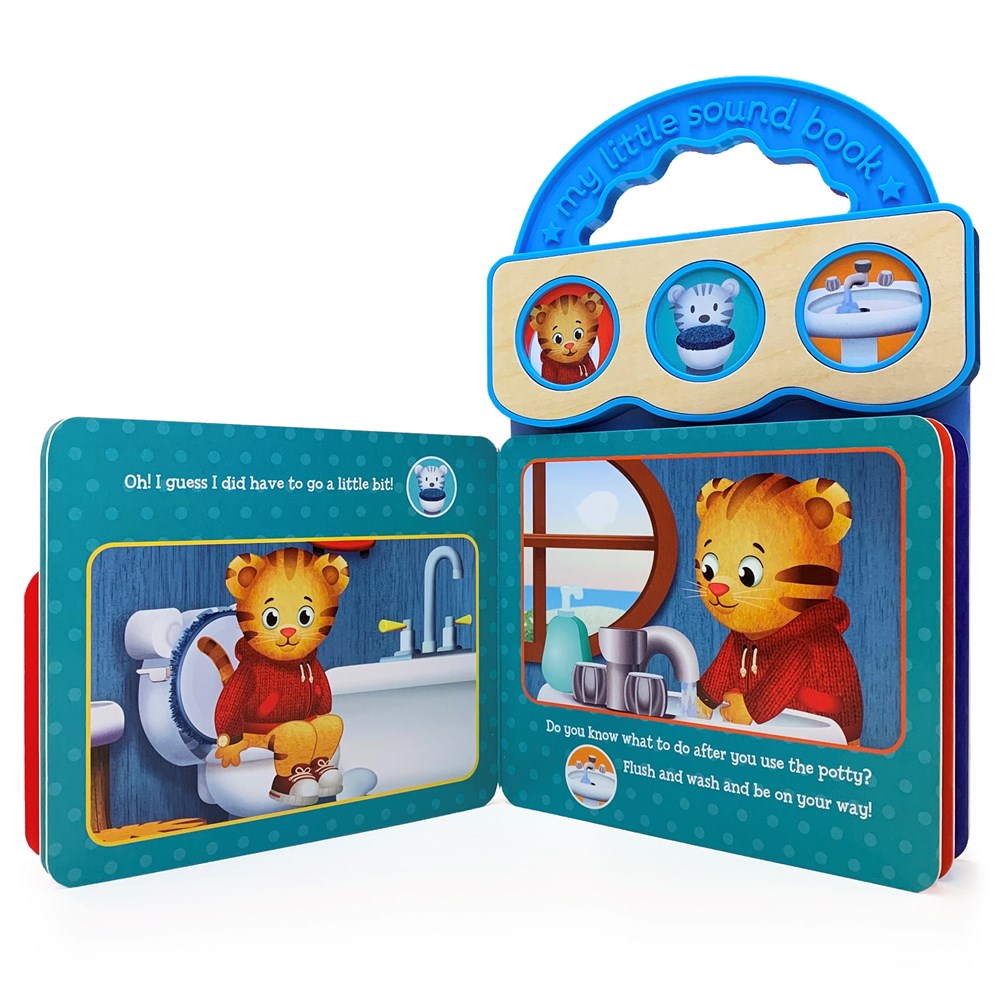 Daniel Tiger Potty Time!: 3 Button Sound book