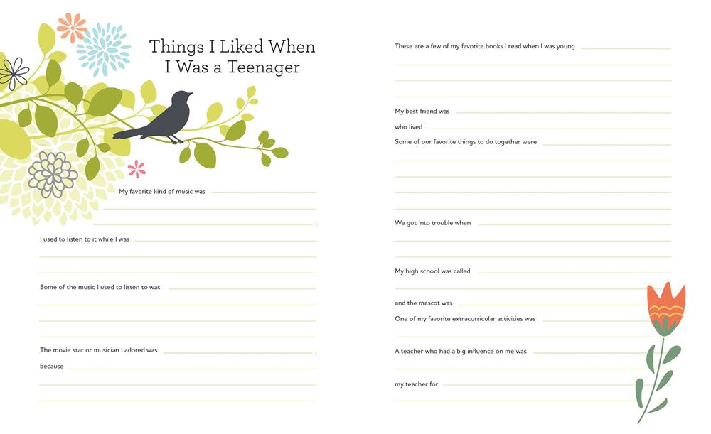 Grandmother's Journal: Memories and Keepsakes for My Grandchild