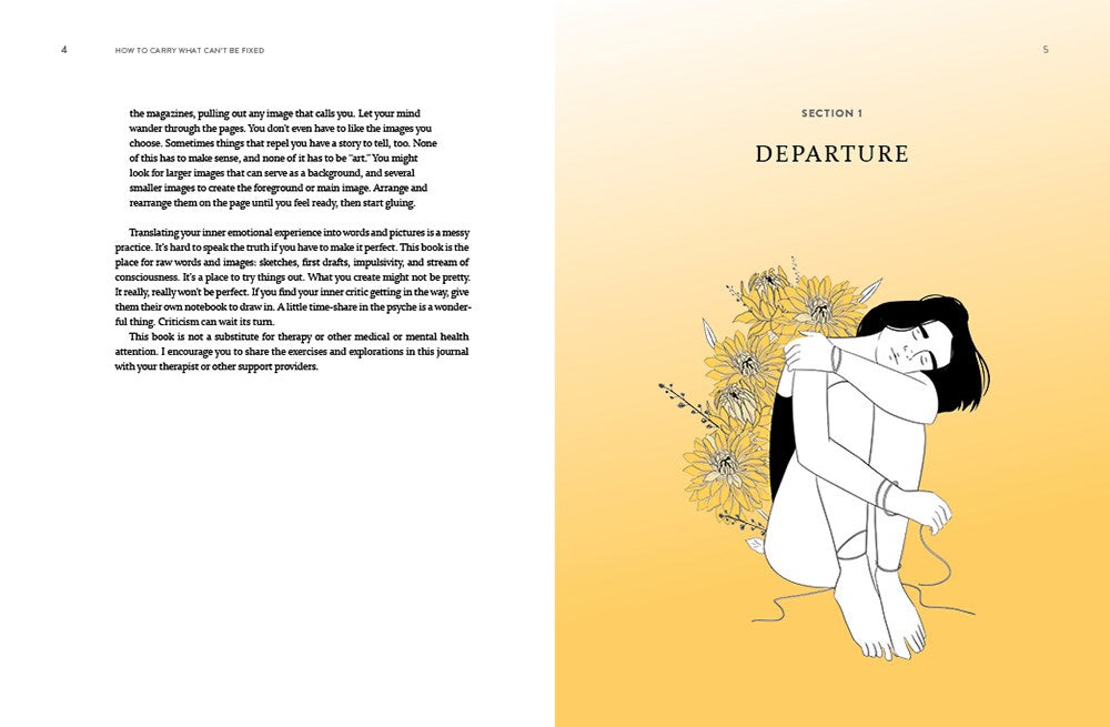 How to Carry What Can't Be Fixed: A Journal for Grief