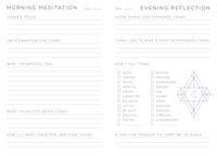 Gratitude: A Day and Night Reflection Journal (90 Days)