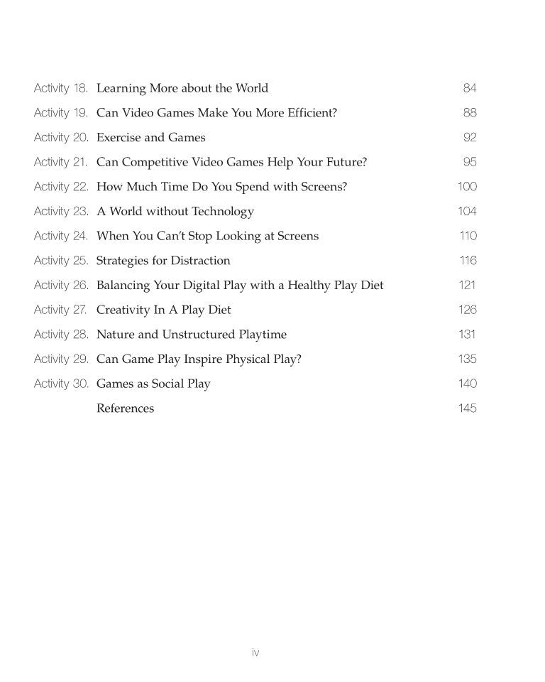 The Gaming Overload Workbook