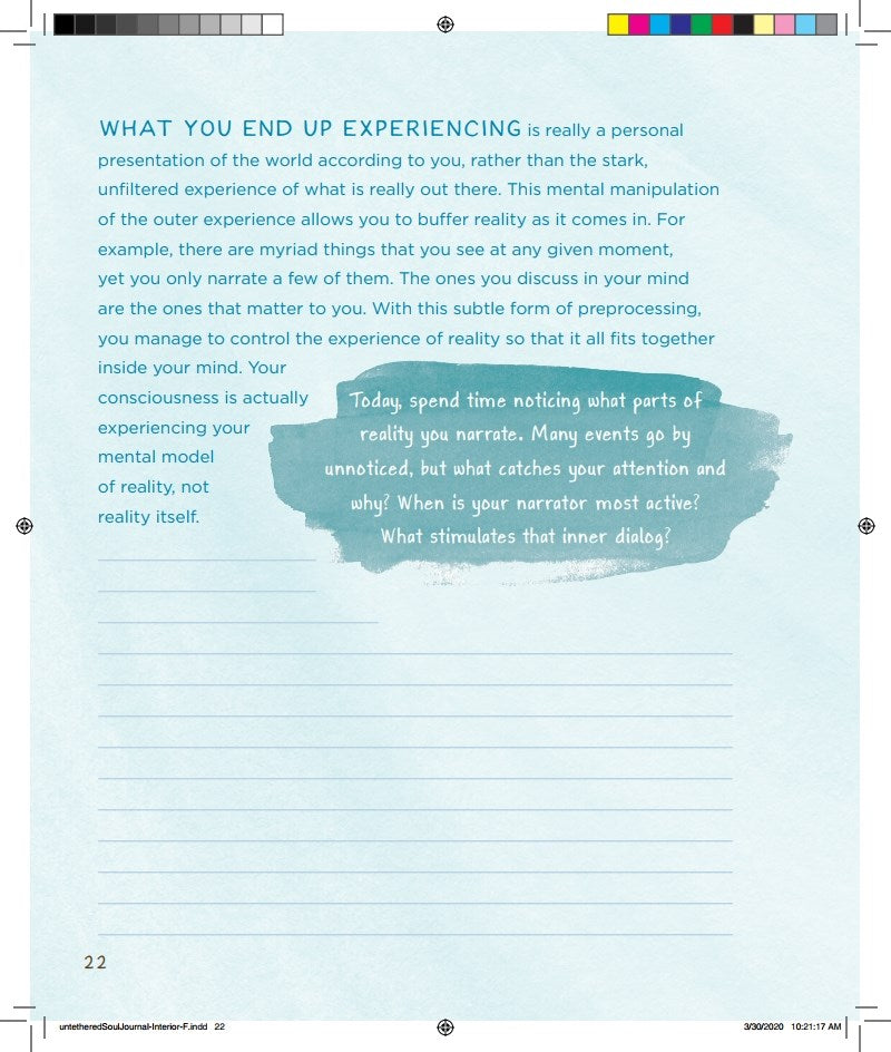 The Untethered Soul Guided Journal: Practices to Journey Beyond Yourself