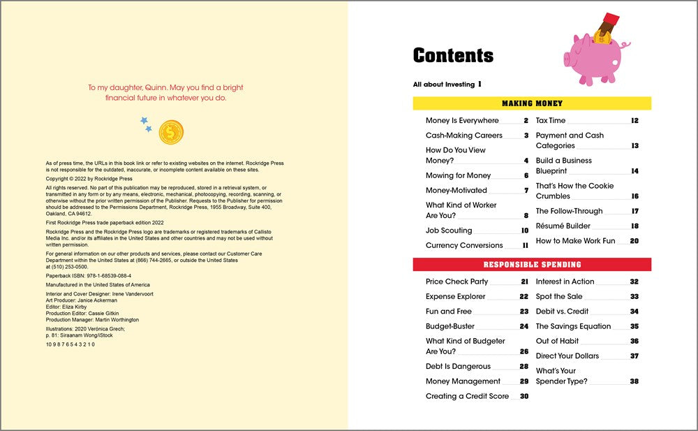 Investing for Kids Activity Book: 65 Activities about Saving, Investing, and Growing Your Money