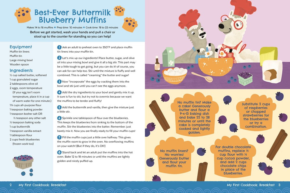 My Very First Cookbook: Joyful Recipes to Make Together!