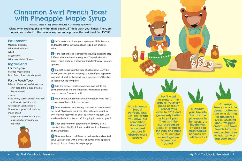 My Very First Cookbook: Joyful Recipes to Make Together!