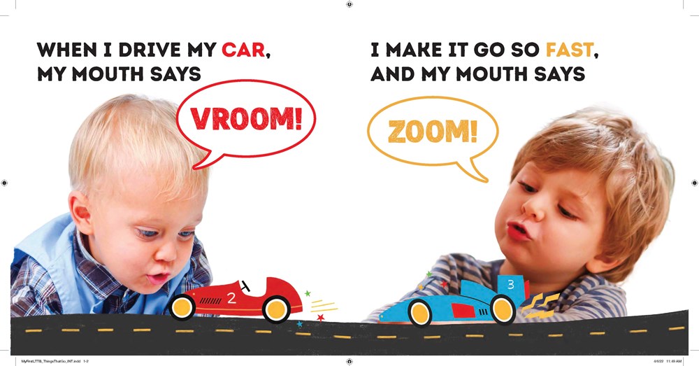 My First Learn-to-Talk Book: Things That Go