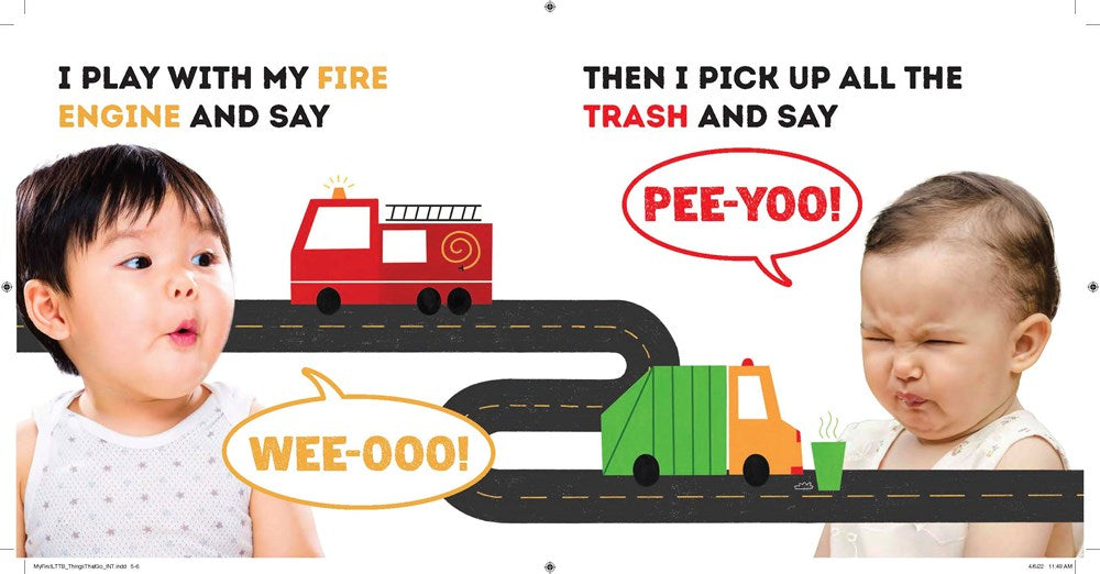 My First Learn-to-Talk Book: Things That Go