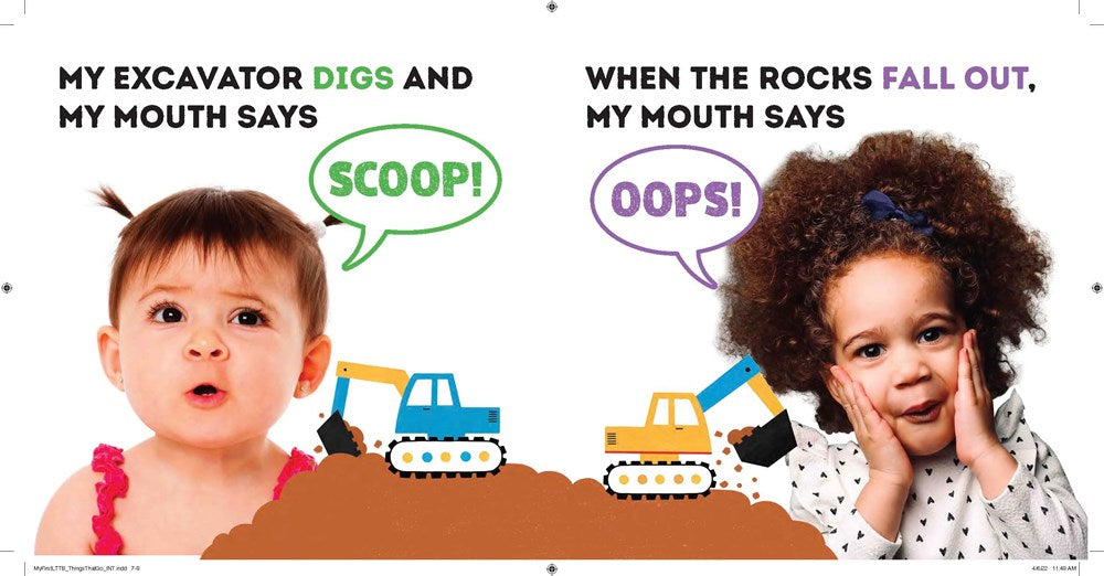 My First Learn-to-Talk Book: Things That Go