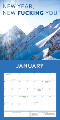 2023 Chill the F*ck Out Wall Calendar