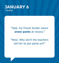 2023 Dad Jokes Boxed Calendar: 365 Days of Punbelievable Jokes