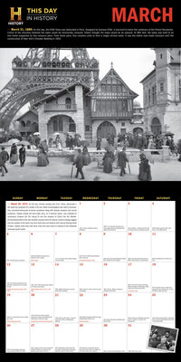 2023 History Channel This Day in History Wall Calendar