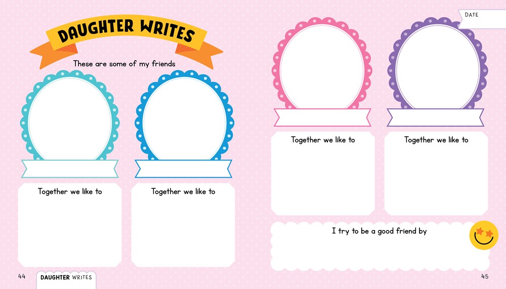 My First Mom and Daughter Journal: An activity book for girls and moms together