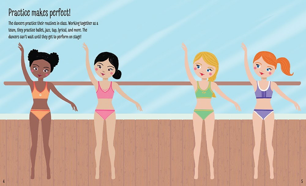 My Sticker Dress-Up: Dancers