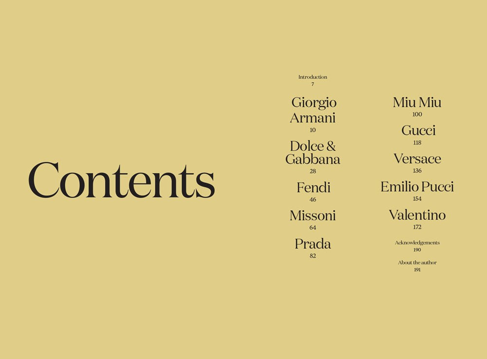 Iconic: The Masters of Italian Fashion