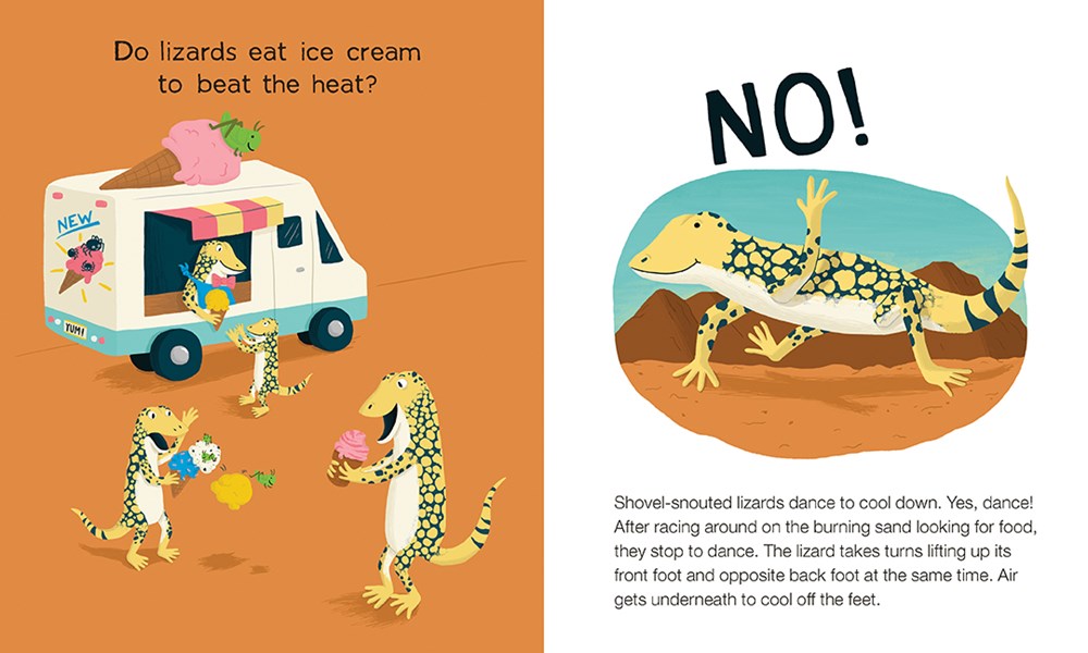 Do Lizards Eat Ice Cream?