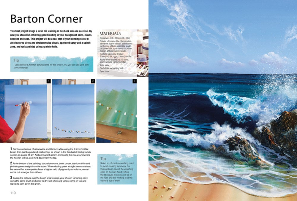 Sea & Sky in Acrylics