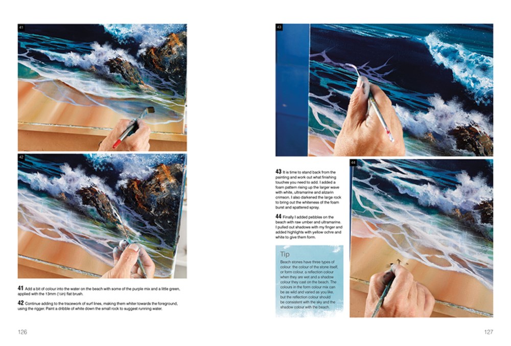 Sea & Sky in Acrylics