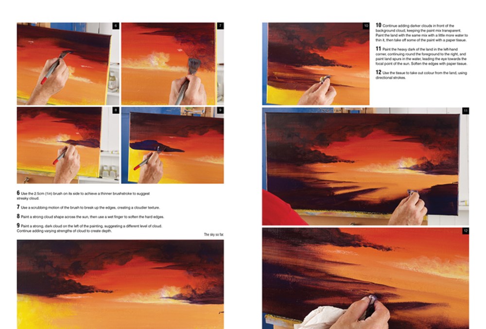 Sea & Sky in Acrylics