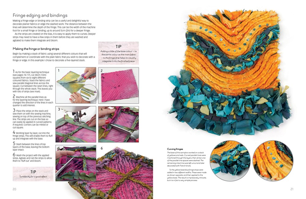 Textile Artist: Layered Cloth, The