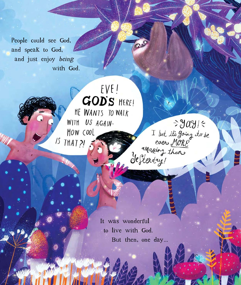 The Garden, the Curtain and the Cross Storybook: The true story of why Jesus died and rose again