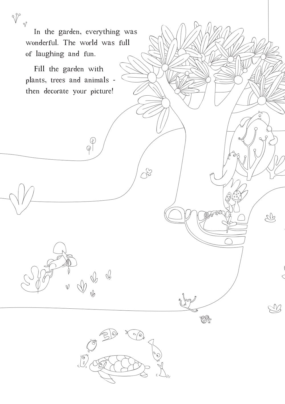 The Garden, the Curtain & the Cross Coloring & Activity Book