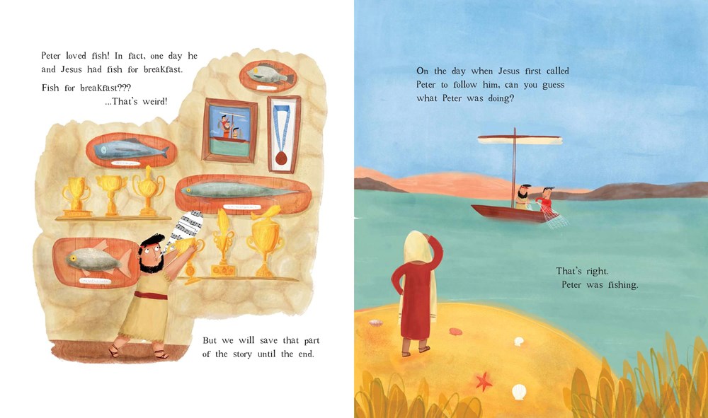 The Friend Who Forgives Storybook: A true story about how Peter failed and Jesus forgave
