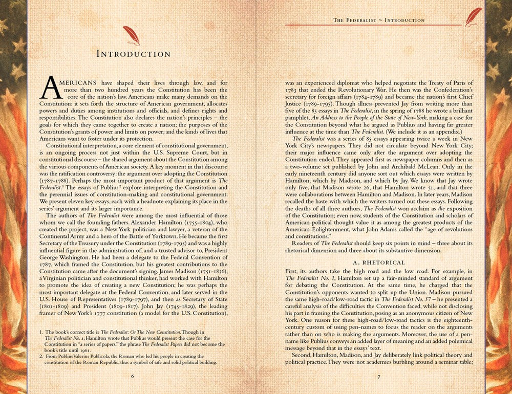 The Federalist Papers, The Ideas that Forged the American Constitution