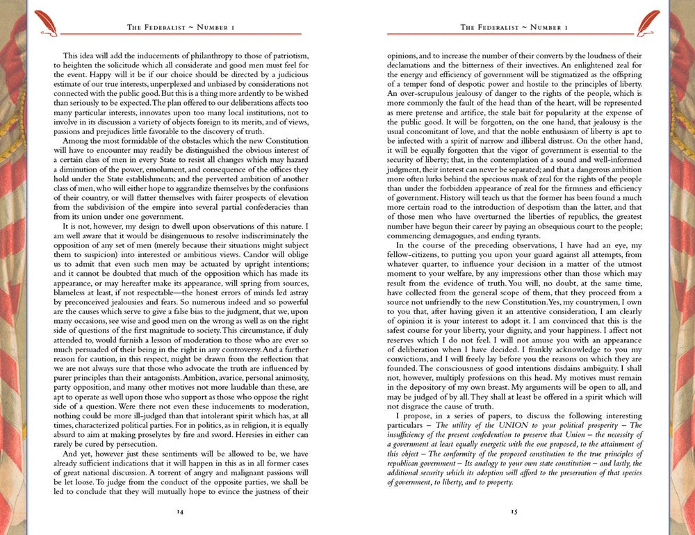 The Federalist Papers, The Ideas that Forged the American Constitution