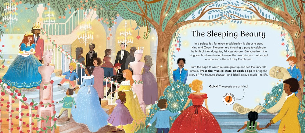 The Story Orchestra: The Sleeping Beauty : Press the note to hear Tchaikovsky's music