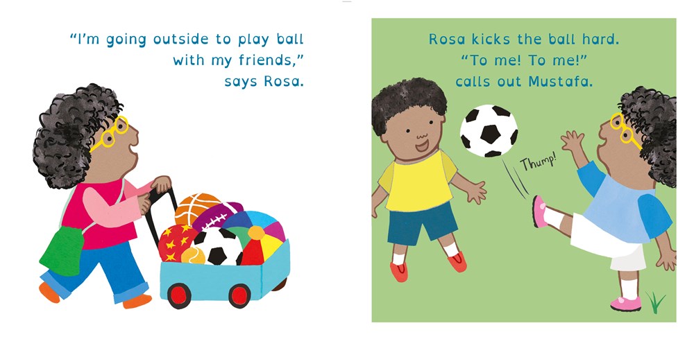 Rosa Plays Ball