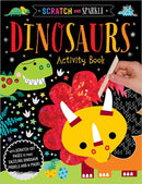 Scratch and Sparkle Dinosaurs Activity Book