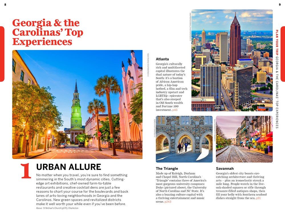 Lonely Planet Georgia & the Carolinas