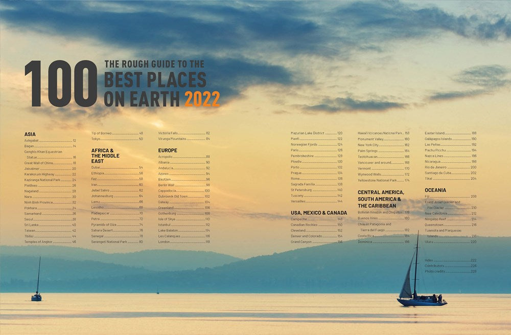 The Rough Guide to the 100 Best Places on Earth 2022