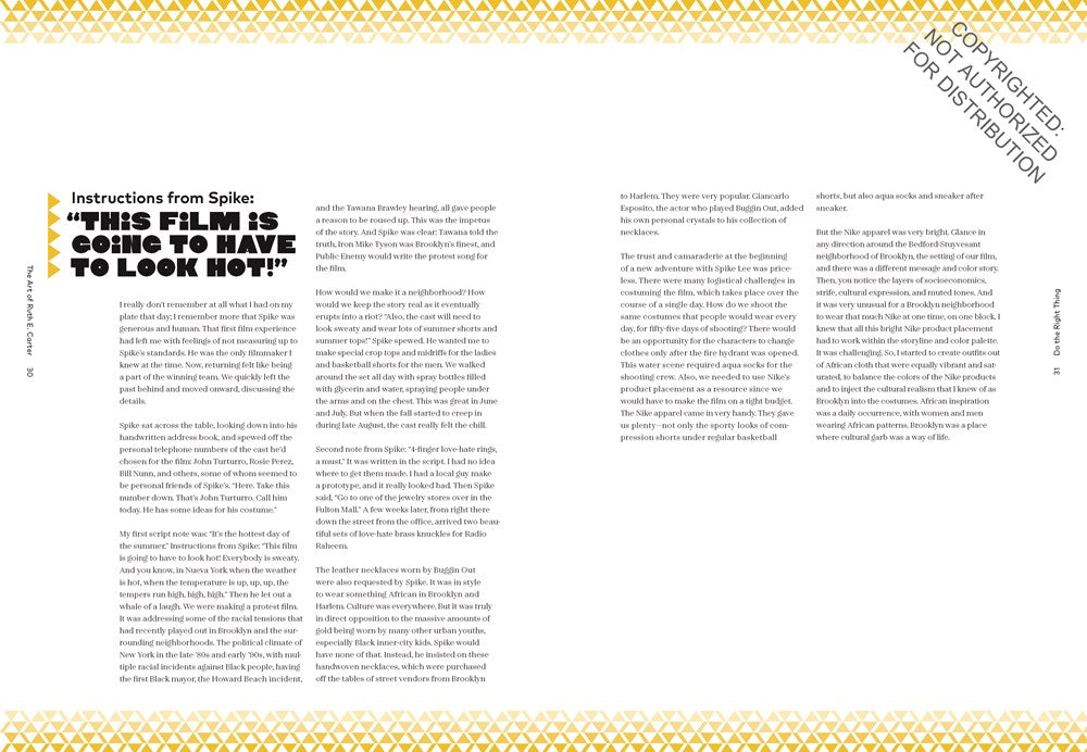 The Art of Ruth E. Carter