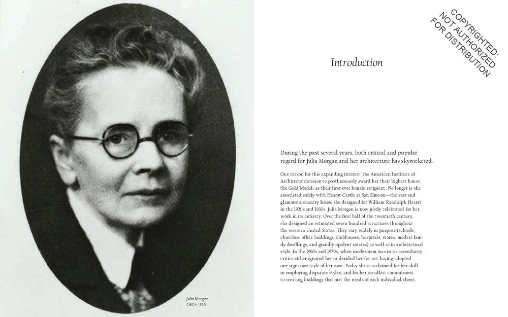 Julia Morgan: An Intimate Biography of the Trailblazing Architect
