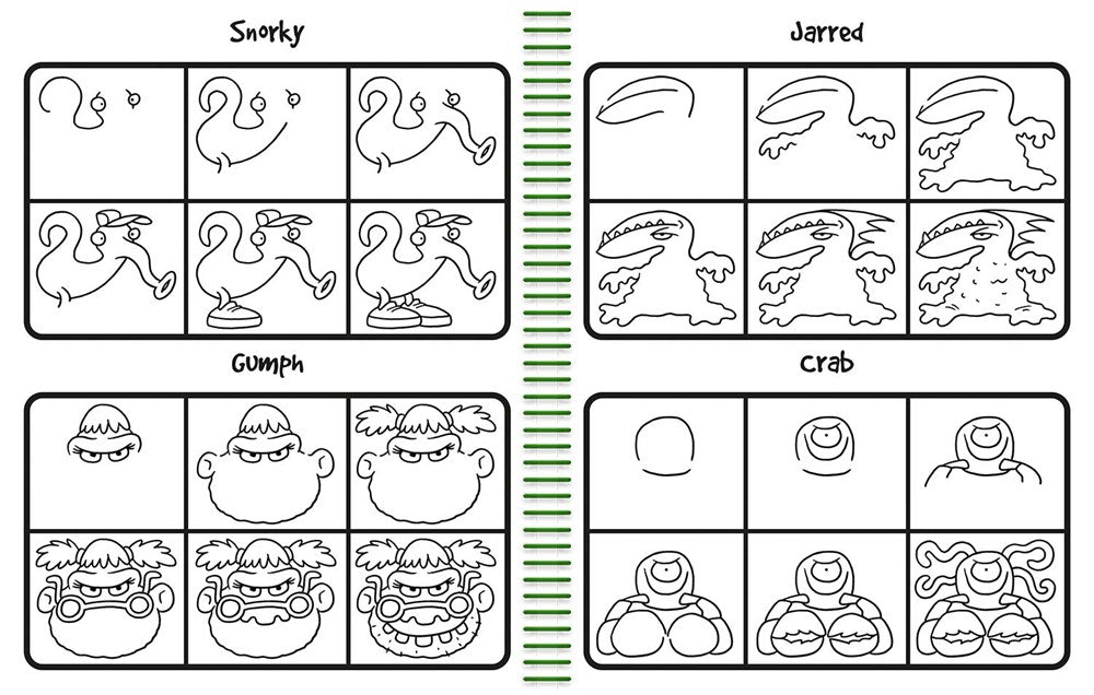 How To Draw 101 Monsters