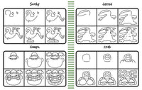 How To Draw 101 Monsters