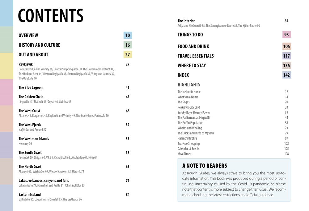 The Mini Rough Guide to Iceland (Travel Guide with eBook)