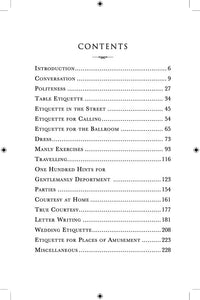 The Gentleman's Book of Etiquette and Manual of Politeness
