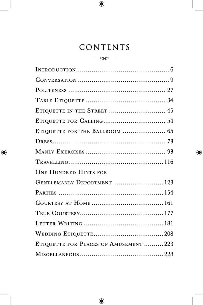 The Gentleman's Book of Etiquette and Manual of Politeness