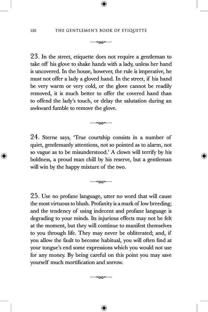 The Gentleman's Book of Etiquette and Manual of Politeness